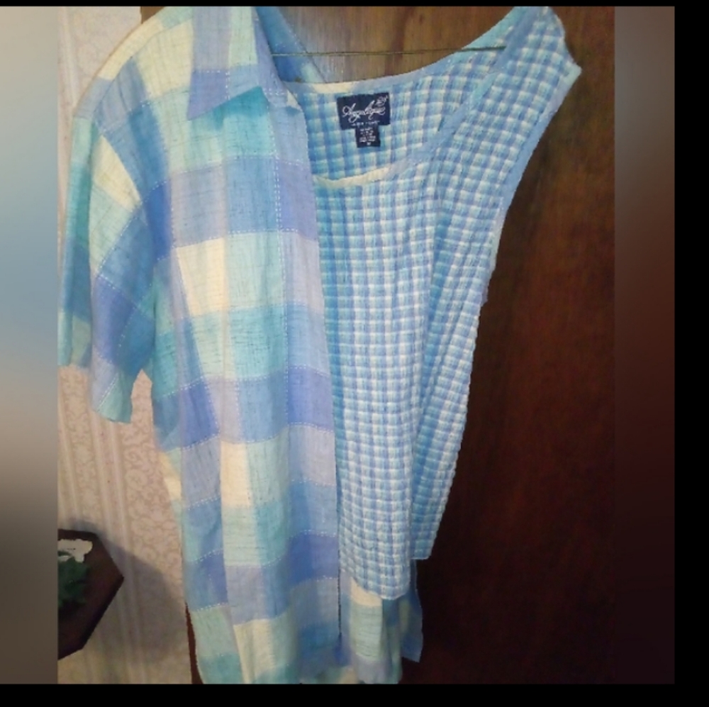 Angelique  Atelier Vintage/Made from Heaven Vintage two piece button down